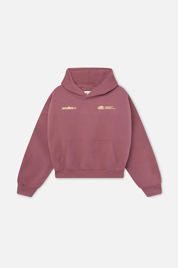 Sign Burgundy Hoodie — vista alternativa