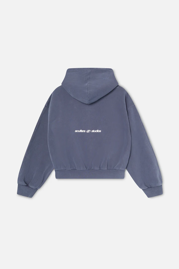 Iconic Blue Hoodie — vista alternativa
