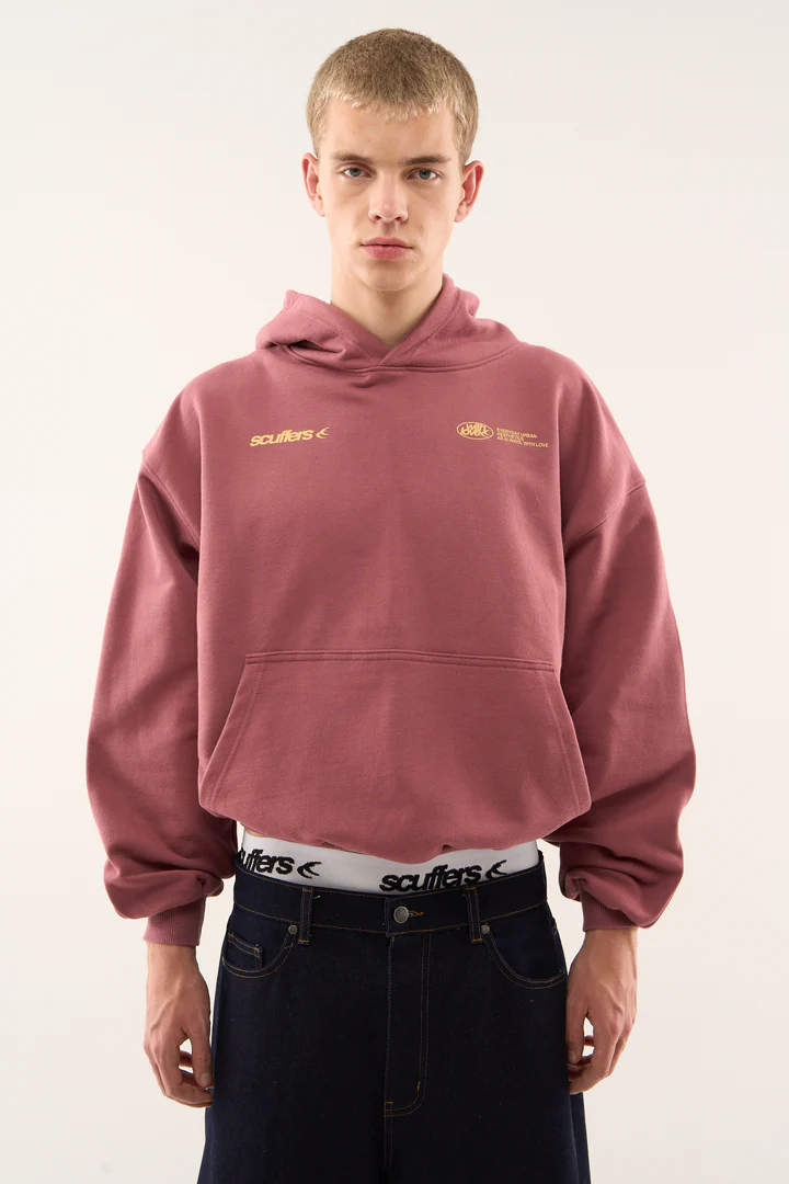 Sign Burgundy Hoodie — vista 3
