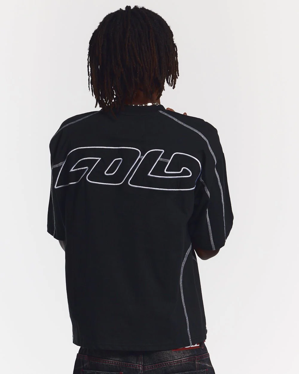 Roller Tee Black — vista 3