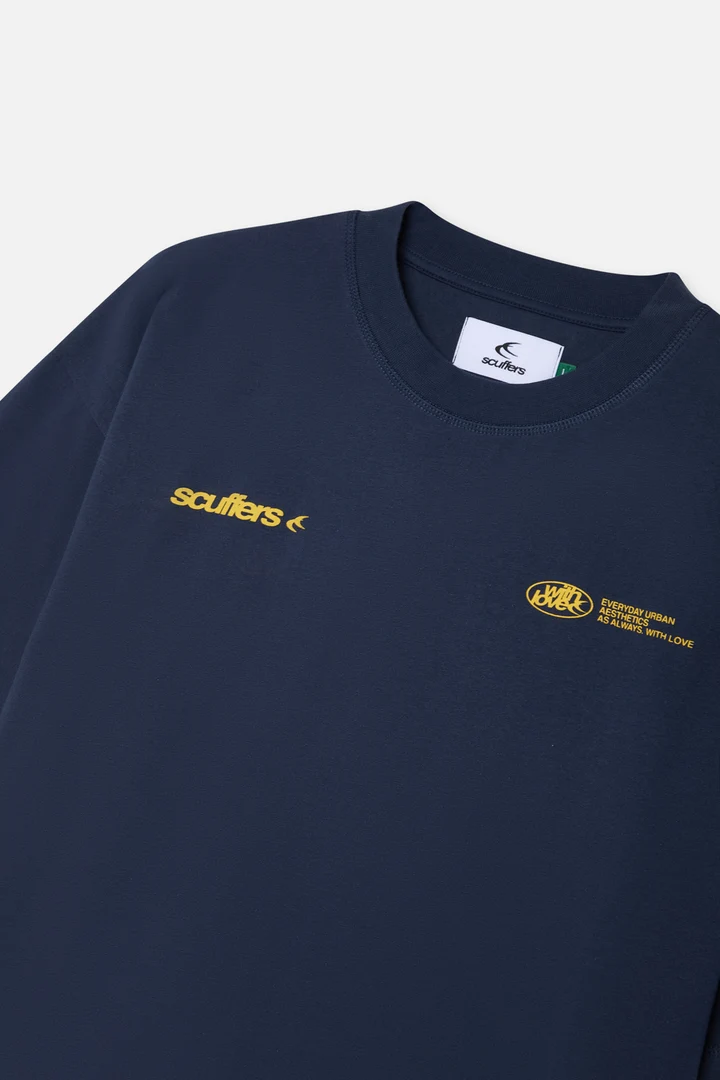 Sign Navy T-shirt — vista 3