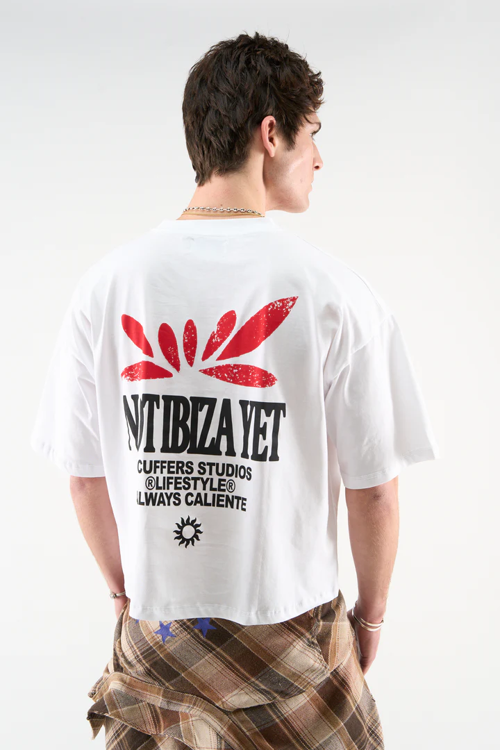 Not Ibiza White T-shirt — vista alternativa