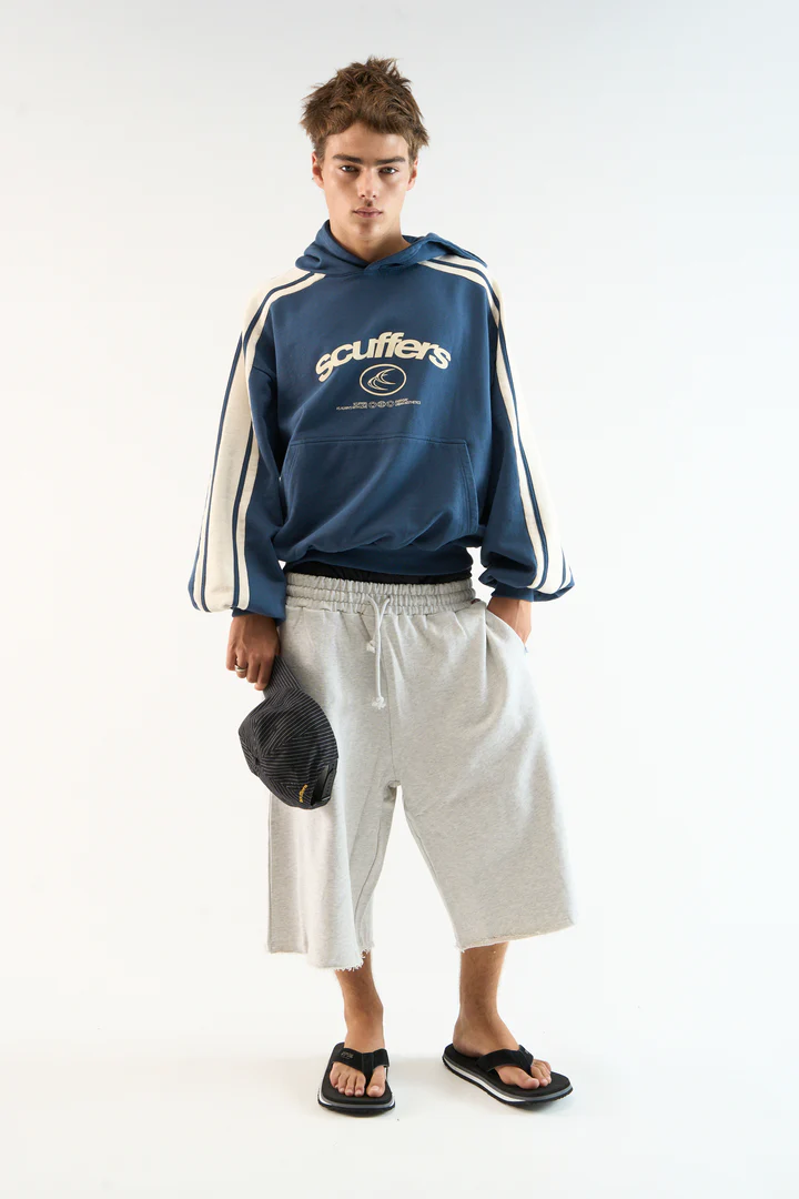 Effortless Blue Hoodie — vista 3