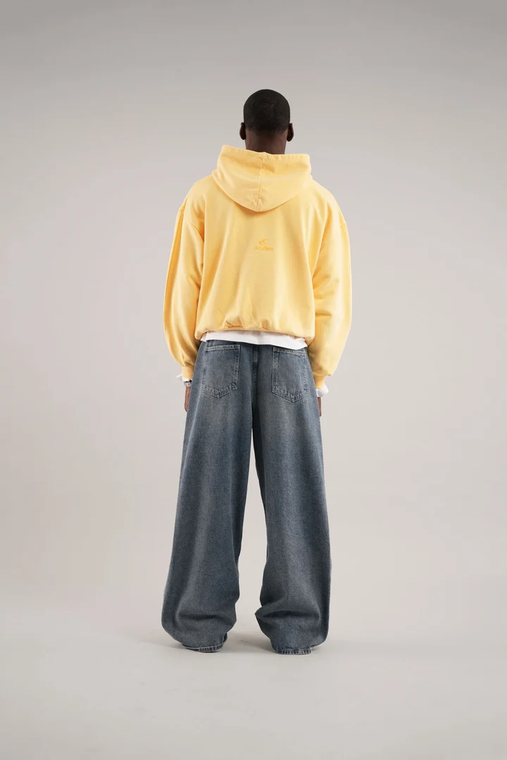 Raw Yellow Hoodie — vista 5