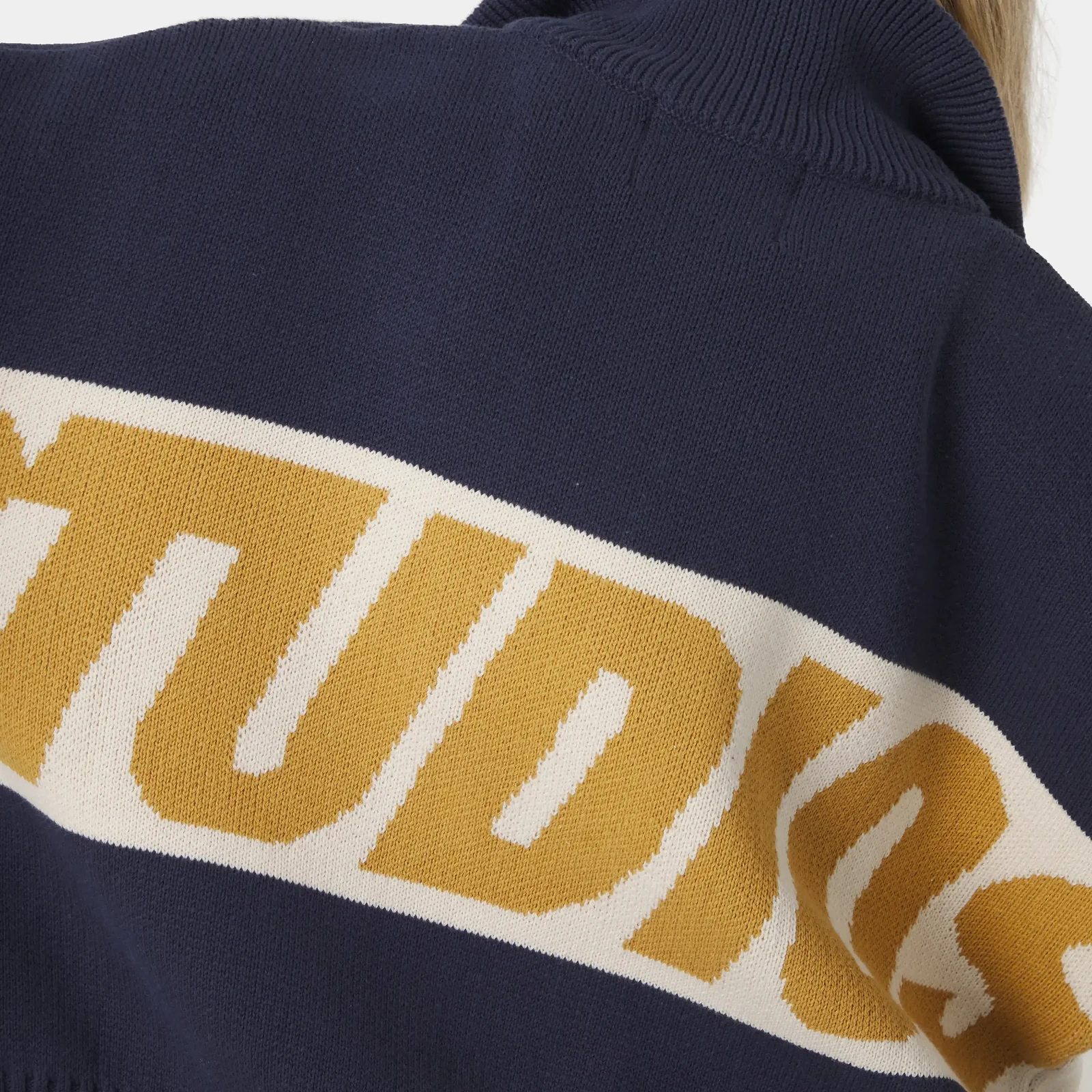 Thrill Mustard Zipper Knit — vista 4
