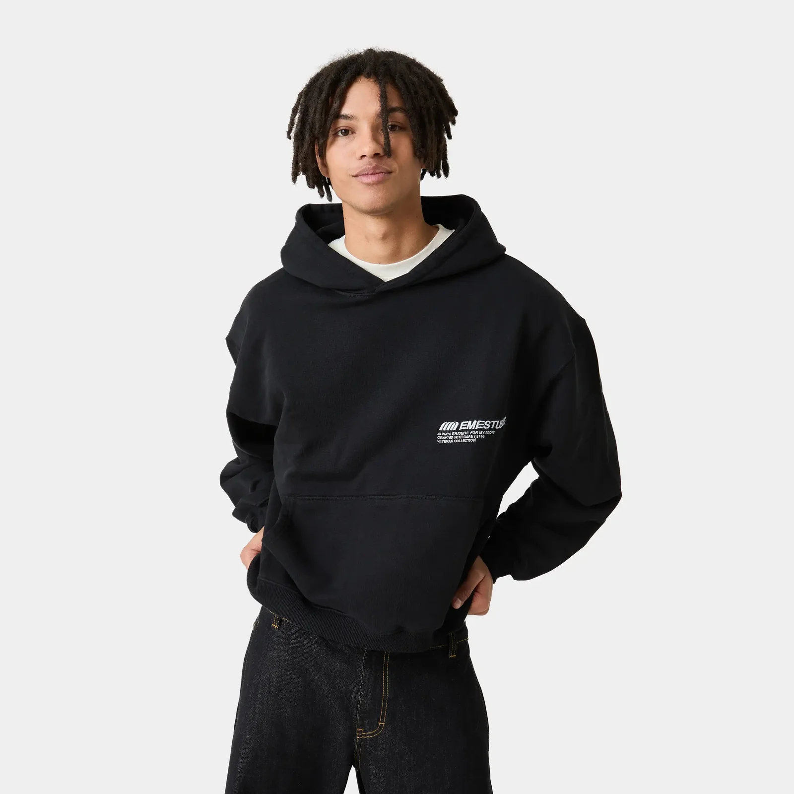 Roots Shadow Oversized Hoodie — vista 3